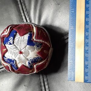 #24 NWOT 3.5"x3".5" Quilted Ornament